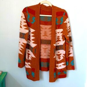 Boho cardigan with pockets